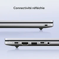 Chromebook 14 po CX14 d'ASUS - Gris pur (N50 d'Intel/RAM 4 Go/eMMC 64 Go/ChromeOS)