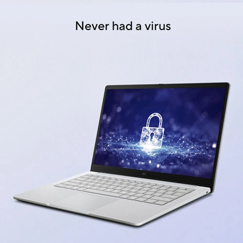 ASUS CX14 14" Chromebook - Pure Grey (Intel N50/4GB RAM/64GB eMMC/ChromeOS)