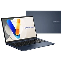ASUS Vivobook 15 15.6" Laptop - Quiet Blue (Intel Core 3 100U/8GB RAM/512GB SSD/Windows 11 Home)