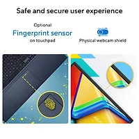 ASUS Vivobook 15 15.6" Laptop - Quiet Blue (Intel Core 3 100U/8GB RAM/512GB SSD/Windows 11 Home)