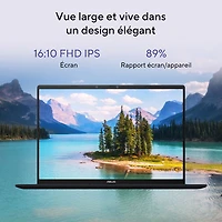Portable 16 po Vivobook 16 d'ASUS - Bleu calme (Core Ultra 5 225H d'Intel/RAM 16 Go/SSD 512 Go/Windows 11 Famille)