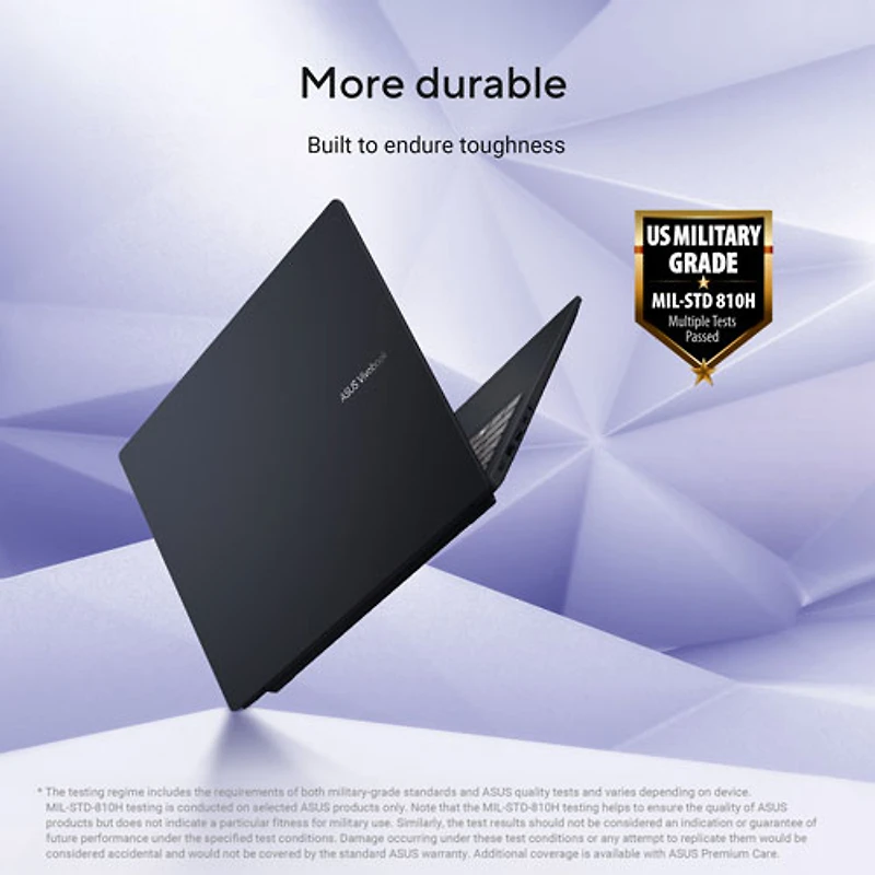 Portable 16 po Vivobook 16 d'ASUS - Bleu calme (Core Ultra 5 225H d'Intel/RAM 16 Go/SSD 512 Go/Windows 11 Famille)