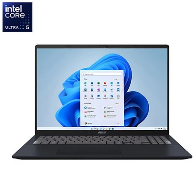Portable 16 po Vivobook 16 d'ASUS - Bleu calme (Core Ultra 5 225H d'Intel/RAM 16 Go/SSD 1 To/Windows 11 Famille)