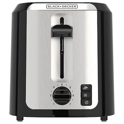 Black & Decker Toaster - 2-Slice - Black