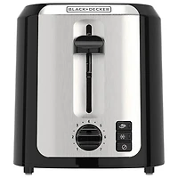 Black & Decker Toaster - 2-Slice - Black