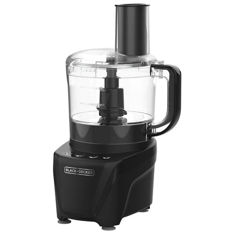 Black & Decker Food Processor - 8-Cup - Black