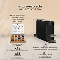 Nespresso Vertuo Up Pod Coffee and Espresso Machine by Breville - Ink Black