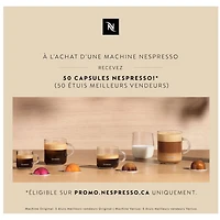 Machine à café et espresso à dosettes Vertuo Up de Nespresso par Breville- Noir encre