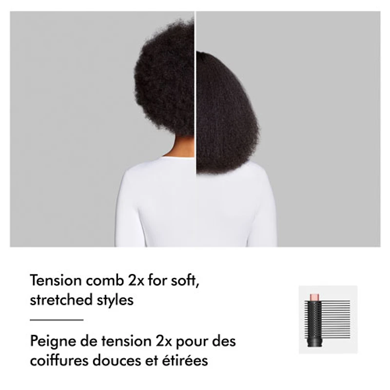 Sèche-cheveux et séchoir coiffant Airwrap i.d. Co-anda2x de Dyson - Cheveux bouclés et frisés - Rose céramique/Or rose