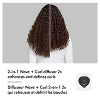 Sèche-cheveux et séchoir coiffant Airwrap i.d. Co-anda2x de Dyson - Cheveux bouclés et frisés - Rose céramique/Or rose