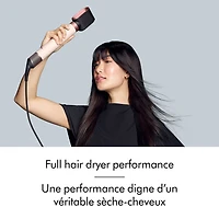 Sèche-cheveux et séchoir coiffant Airwrap i.d. Co-anda2x de Dyson - Cheveux bouclés et frisés - Rose céramique/Or rose