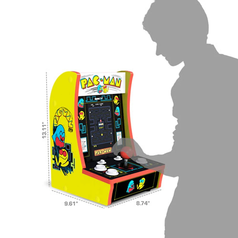 Borne d'arcade PAC-MAN Countercade d'Arcade1Up