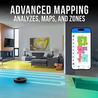 bObsweep Maxim All-in-One WiFi Connected Self-Empty Robot Vacuum & Mop - Titanium