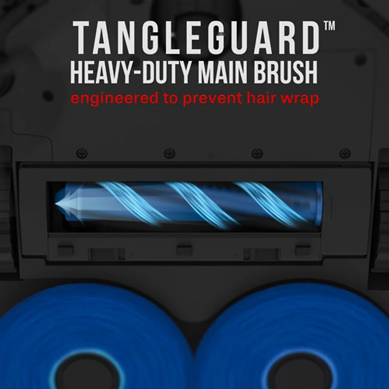 bObsweep Maxim All-in-One WiFi Connected Self-Empty Robot Vacuum & Mop - Titanium