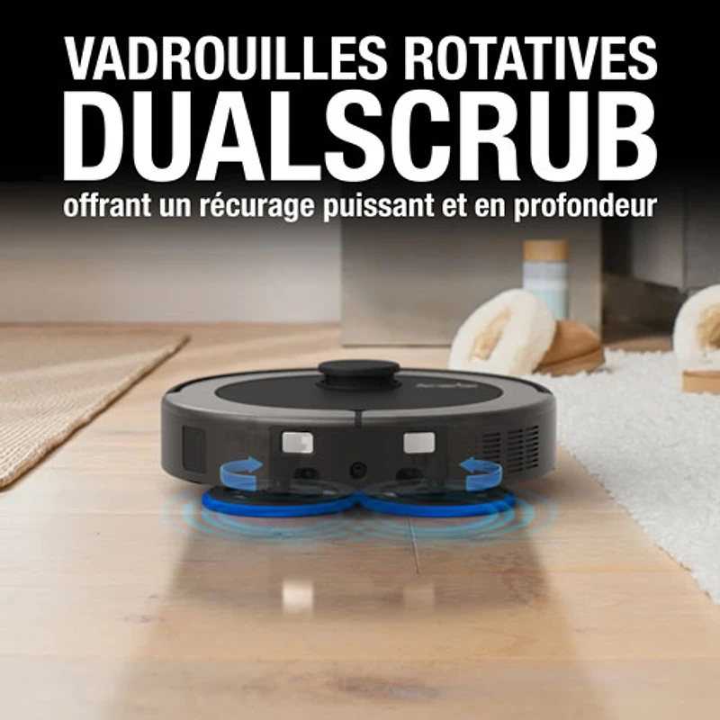 bObsweep Maxim All-in-One WiFi Connected Self-Empty Robot Vacuum & Mop - Titanium