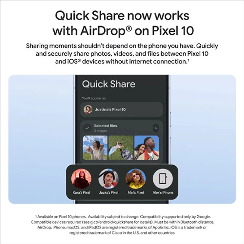 Pixel 10a de 128 Go de Google avec Rogers - Brume - Financement mensuel
