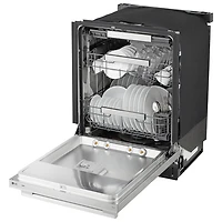Lave-vaisselle encastrable 24 po 39 dB avec troisième panier FlushFit de LG (LDNTH862S) - Acier inoxydable