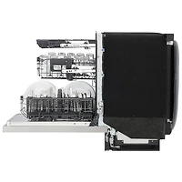 Lave-vaisselle encastrable 24 po 39 dB avec troisième panier FlushFit de LG (LDNTH862S) - Acier inoxydable