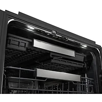 Lave-vaisselle encastrable 24 po 39 dB avec troisième panier FlushFit de LG (LDNTH862S) - Acier inoxydable