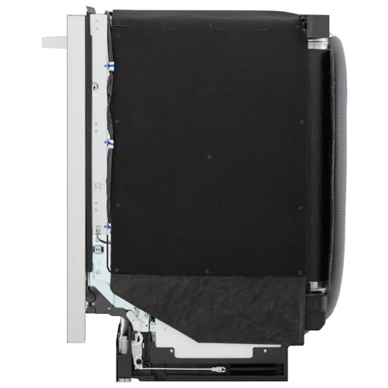 Lave-vaisselle encastrable 24 po 39 dB avec troisième panier FlushFit de LG (LDNTH862S) - Acier inoxydable