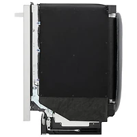 Lave-vaisselle encastrable 24 po 39 dB avec troisième panier FlushFit de LG (LDNTH862S) - Acier inoxydable