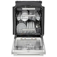 Lave-vaisselle encastrable 24 po 39 dB avec troisième panier FlushFit de LG (LDNTH862S) - Acier inoxydable