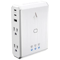 Austere 4-Outlet Surge Protector with USB-A & Dual USB-C Ports