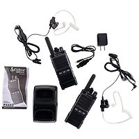 Radios SRF bidirectionnelles avec oreillettes de Cobra (CBRPX652) - Ensemble de 2