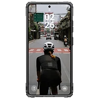 Étui rigide ajusté d'Urban Armor Gear avec aimant et béquille pour Galaxy S26 Ultra - Cendré/Titane
