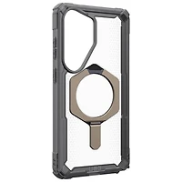 Étui rigide ajusté d'Urban Armor Gear avec aimant et béquille pour Galaxy S26 Ultra - Cendré/Titane