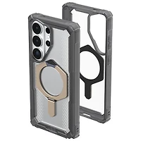 Étui rigide ajusté d'Urban Armor Gear avec aimant et béquille pour Galaxy S26 Ultra - Cendré/Titane