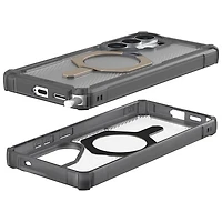 Étui rigide ajusté d'Urban Armor Gear avec aimant et béquille pour Galaxy S26 Ultra - Cendré/Titane