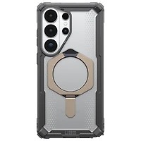 Étui rigide ajusté d'Urban Armor Gear avec aimant et béquille pour Galaxy S26 Ultra - Cendré/Titane