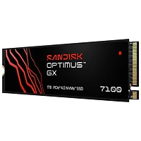 Disque SSD interne NVMe PCIe de 1 To Optimus GX 7100 de Sandisk (SDSP71100TAN-000E0)