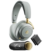 Casque de jeu sans fil Arctis Nova Elite de SteelSeries - Sauge/Doré
