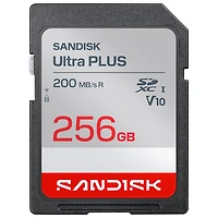 SanDisk Ultra Plus 256GB 200MB/s SDXC Memory Card