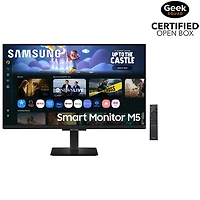 Open Box - Samsung 32" FHD 60Hz 4ms GTG VA LED Gaming Monitor (LS32FM500ENXZA) - Black