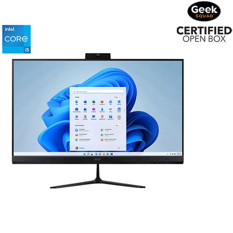 Open Box - Acer Aspire C27 AIO All-in-One PC (Intel Core i5-13420H/16GB RAM/512GB SSD/Windows 11)