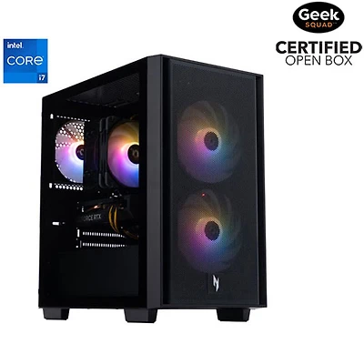 Boîte ouverte - Ordinateur de jeu Nitro N60-640-EB23 d'Acer (Core i7-14700F d'Intel/RAM 32 Go/SSD 1 To/GeForce RTX 5060/Windows 11)