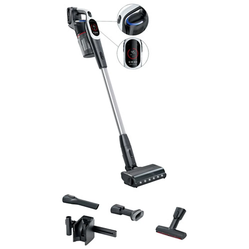 Bosch Unlimited 9 Cordless Stick Vacuum - White