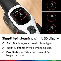 Bosch Unlimited 9 Cordless Stick Vacuum - White