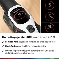 Bosch Unlimited 9 Cordless Stick Vacuum - White