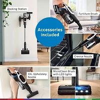 Bosch Unlimited 9 Cordless Stick Vacuum - White