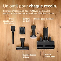 Aspirateur-balai sans fil Unlimited 9 de Bosch - Blanc