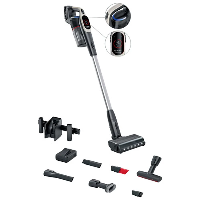 Aspirateur-balai sans fil Unlimited 9 de Bosch - Crème foncée