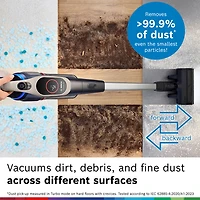 Aspirateur-balai sans fil Unlimited 9 de Bosch - Crème foncée