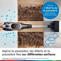 Aspirateur-balai sans fil Unlimited 9 de Bosch - Crème foncée