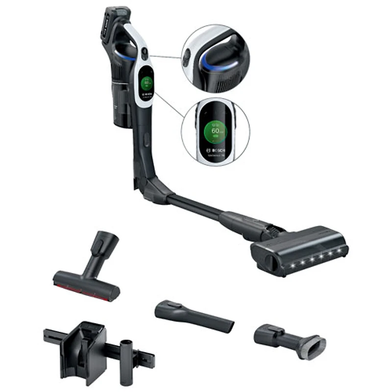 Bosch Unlimited 10 Cordless Stick Vacuum - White