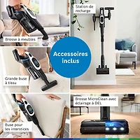 Bosch Unlimited 10 Cordless Stick Vacuum - White