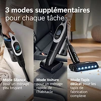 Aspirateur-balai sans fil Unlimited 10 de Bosch - Blanc